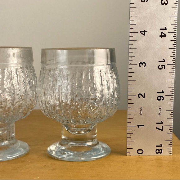 Three Vintage Scandinavian Drinking Glass, Riihimäki Kehrä, Nanny Still, Finland - Picture 6 of 13